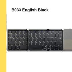 Mini folding Bluetooth keyboard