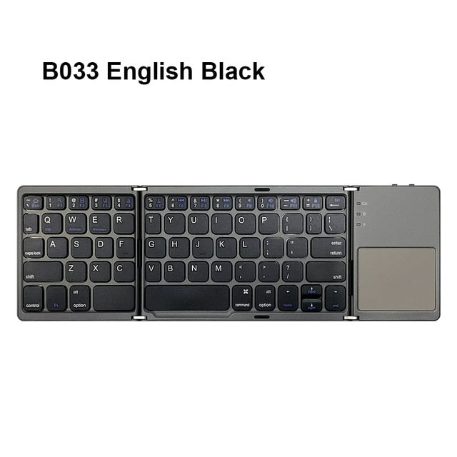 Mini folding Bluetooth keyboard