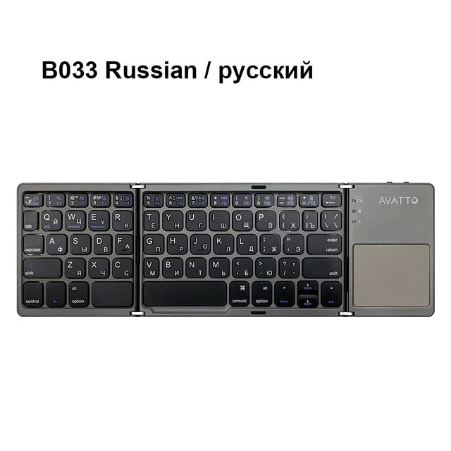 Mini folding Bluetooth keyboard